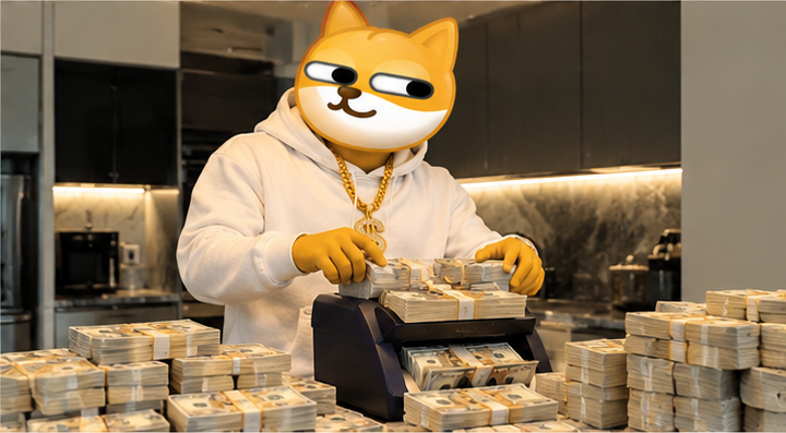 WangChai counting cash